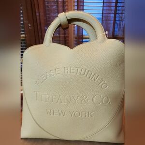 Tiffany & Co. Beige Large Tote Bag